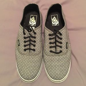 VANS Chambray Dots Authentic Lo Pro Womens Shoes