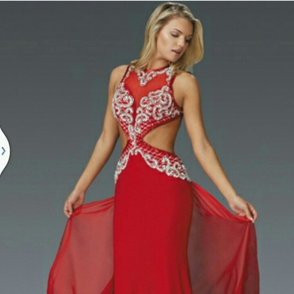 Floor length formal gown