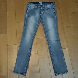 Light wash jeans