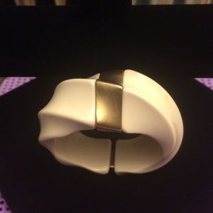 Ivory and Gold Plated Bracelet