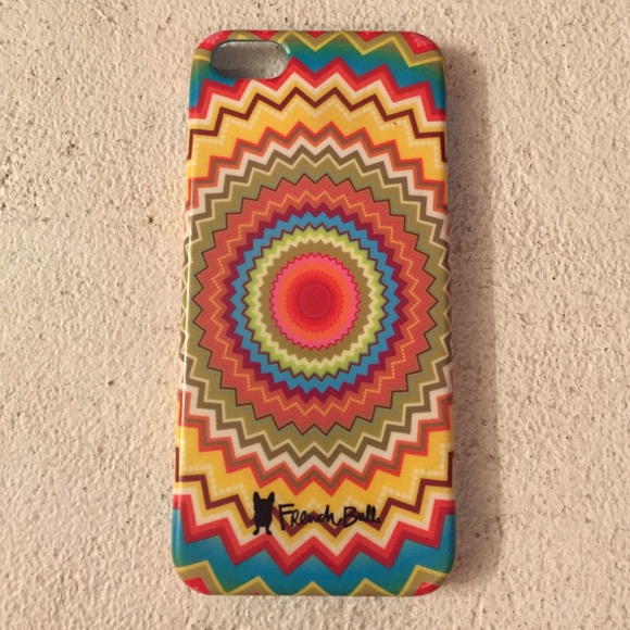 French Bull colorful 5s iPhone case