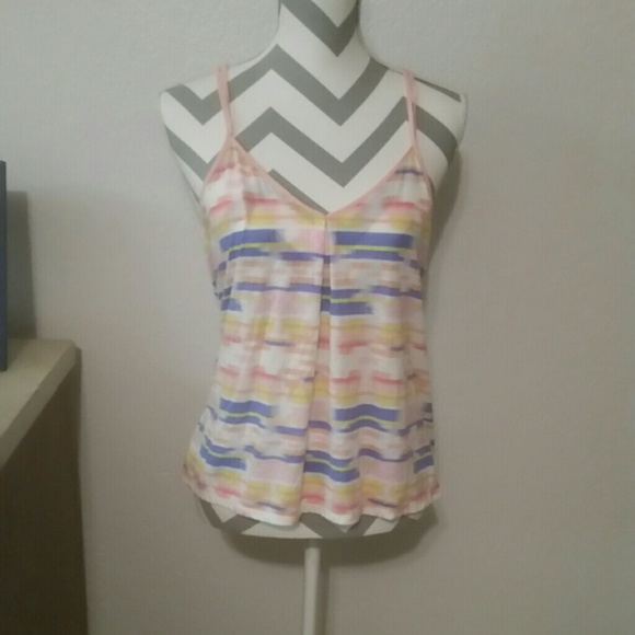 Criss-cross back tank