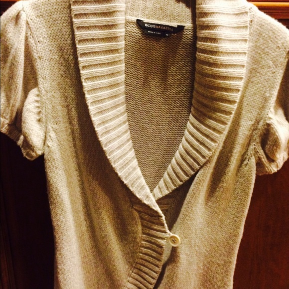 👯SOLD👯 BCBG Flirty, fun sweater with wrap straps