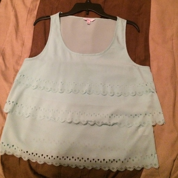Mint color tank top