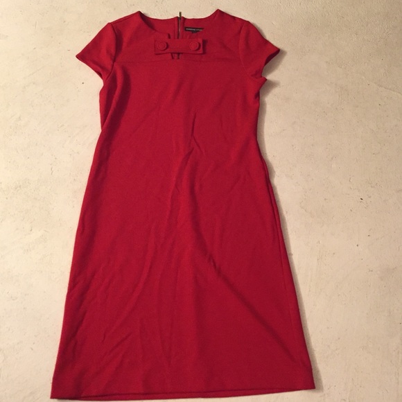 Adrienne Vittadini red dress