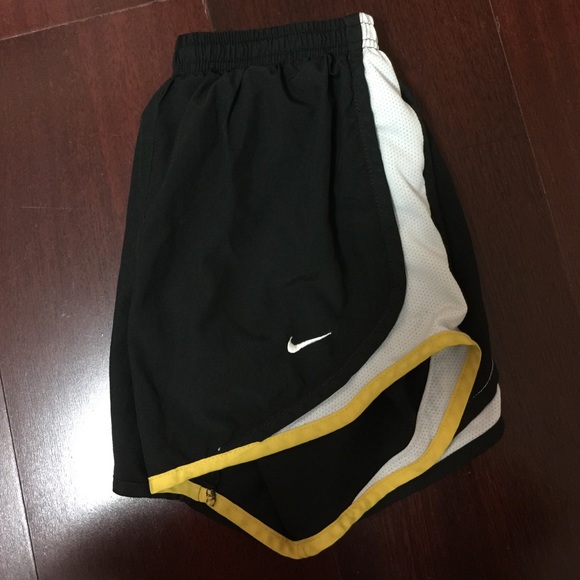 Nike Black & Yellow Livestrong Tempo Shorts