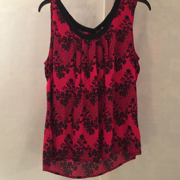 Candie's Flower Print Dress Top