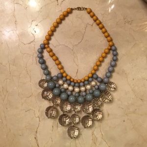 Anthro statement necklace.