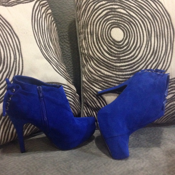 Royal Blue booties