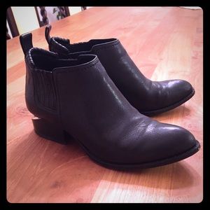 Alexander wang pointed ankle boots