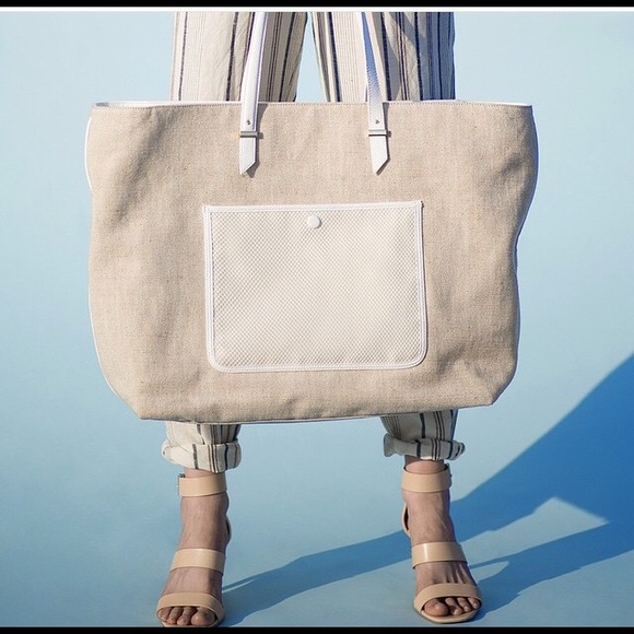 Ann Taylor Beach Bag brand new with tags