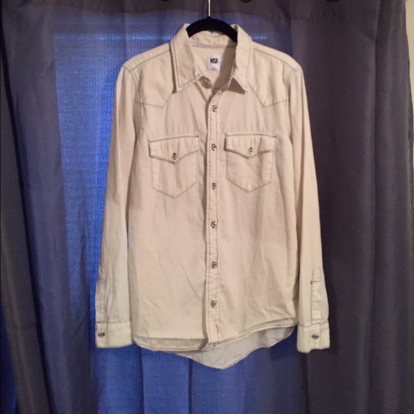 NSF  western button up. Sz small