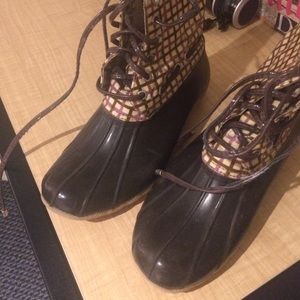 Sperrys top sider rain/snow boots