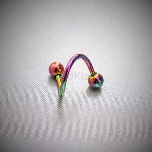 14g Cartilage Earring Twist Piercing Barbell