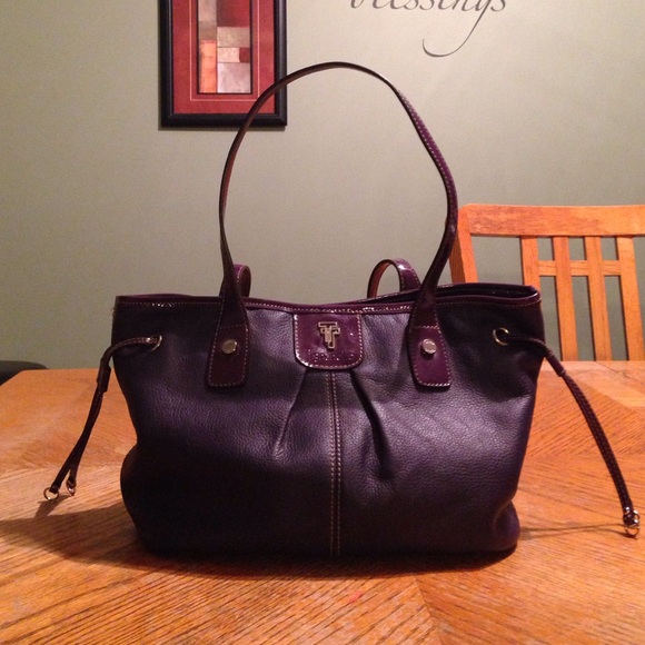 Tignanello Plum Purple Handbag