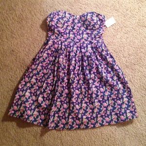 Cute Strapless Dress