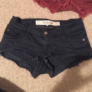 Navy brandy shorts