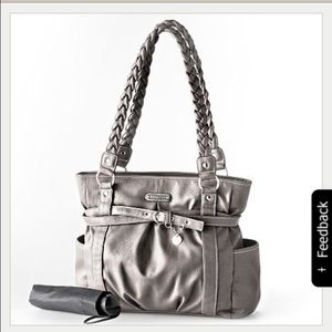 Rossetti purse. Pewter color. Like new!!