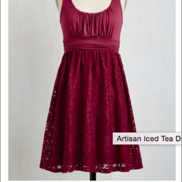 Raspberry Iced Tea Dress - Picture 4 of 4