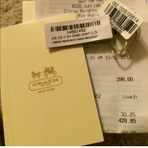 Authentic Coach Watch - Picture 4 of 4