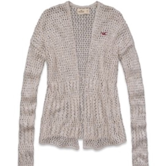 Hollister Crochet Cardigan