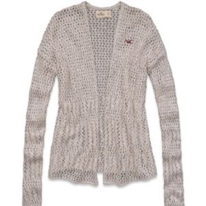 Hollister Crochet Cardigan