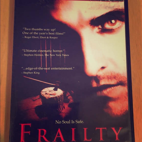Frailty, feat,Mathew McConaughey hey hey hey 💗