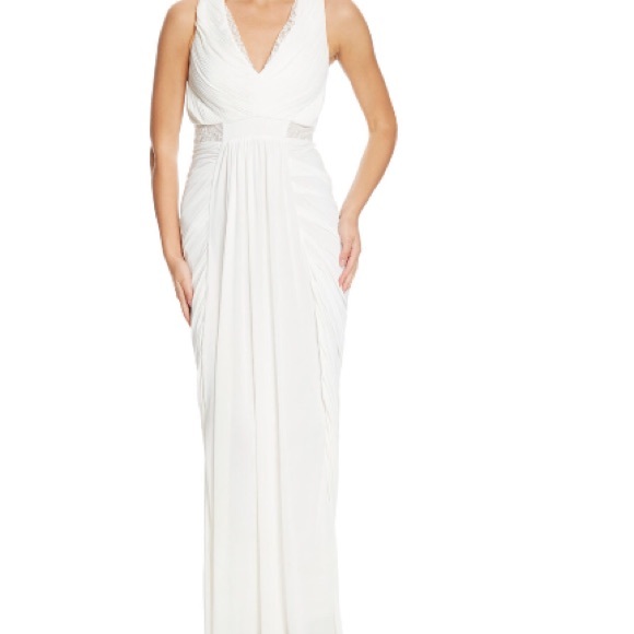Worn once Gracia Grecian Style Draped Dress Size S
