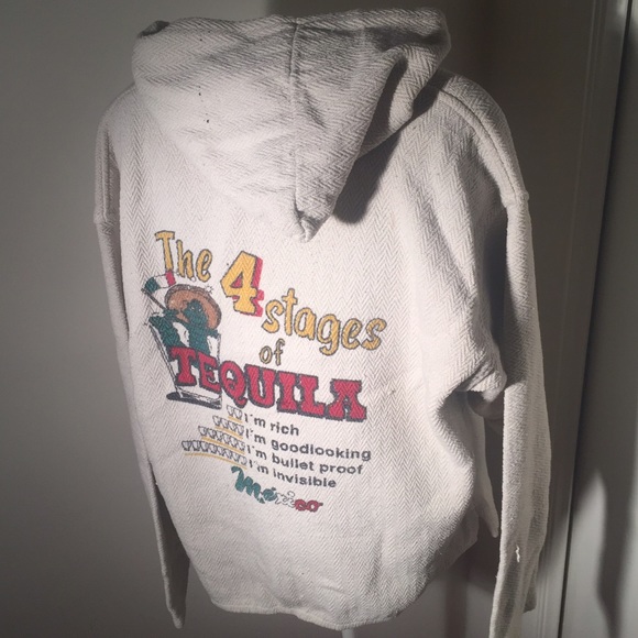 Fun tequila pull over jacket. Sz L