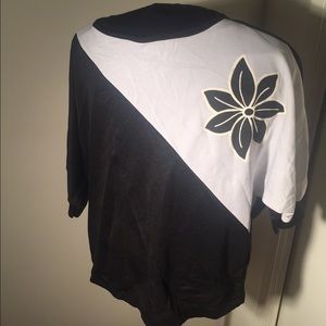 Black & White top, Sz 16P