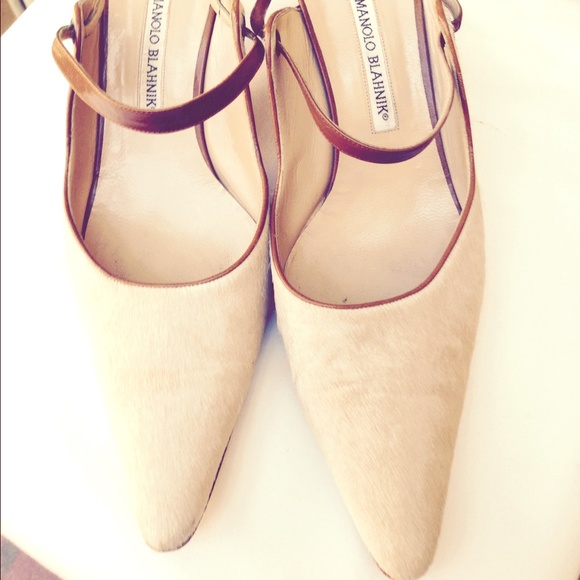 Manolo Blahnik kitten heels