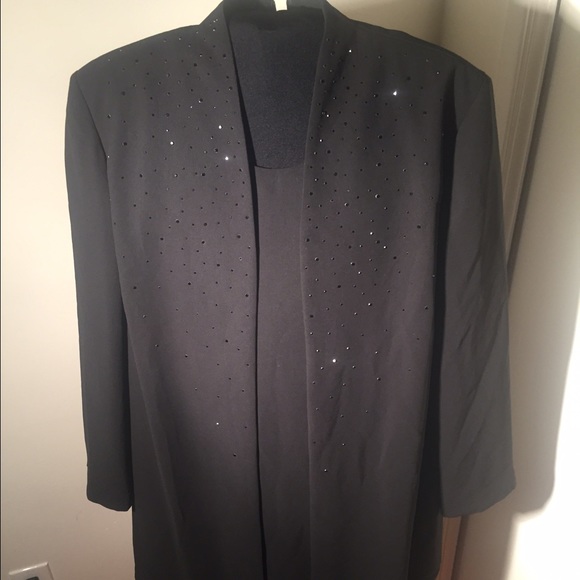 Jones New York classy black dress, Sz 14w