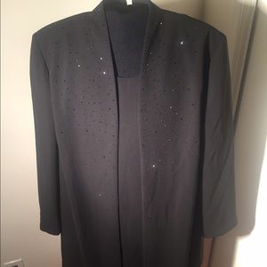 Jones New York classy black dress, Sz 14w