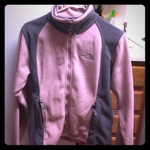 North Face Pink Fleece