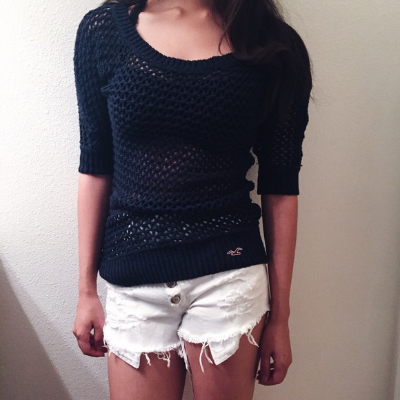 Navy Knitted Sweater