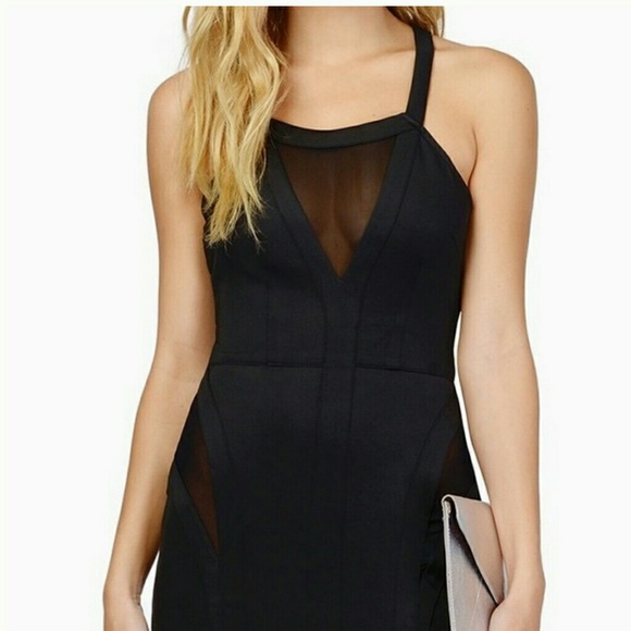 Tobi Dresses & Skirts - HOLIDAY Tobi Black Sexy Mesh Bodycon Dress LBD
