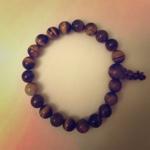 Tigers Eye Bead Bracelet