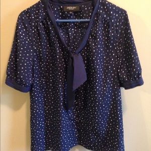 Jason Wu for Target polka dot tie neck blouse
