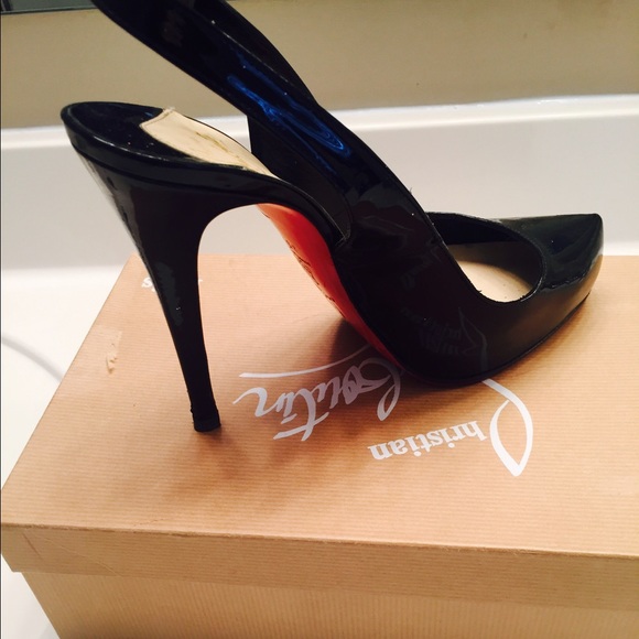 Christian Louboutin Rolande-Black size 9.5-SOLD - Picture 1 of 4
