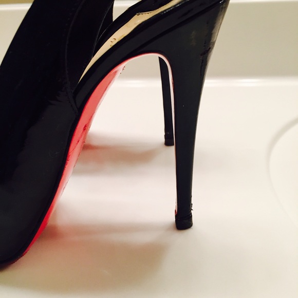 Christian Louboutin Rolande-Black size 9.5-SOLD - Picture 3 of 4