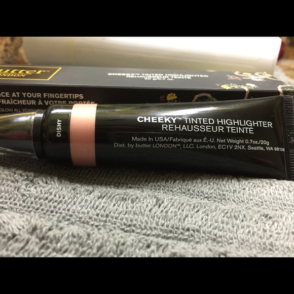 Butter London cheeky tinted highlighter in Dishy.