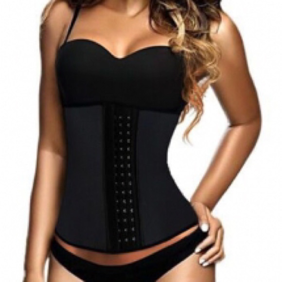 Small waist trainer black