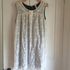 White Target shift dress