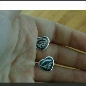 Tiffany heart earing