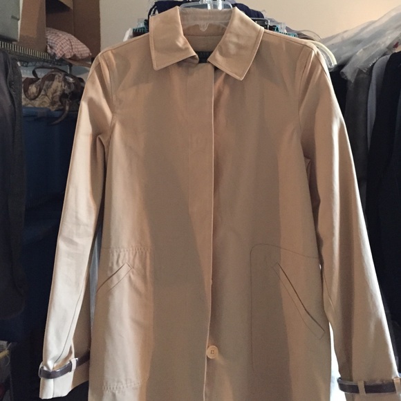 Ralph Lauren tan rain coat XS nwt
