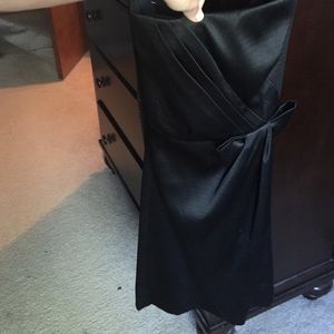 Black cocktail dress