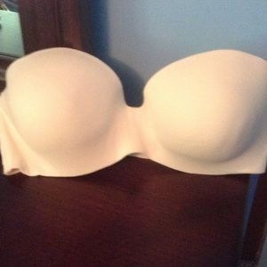 White strapless bra 38DD