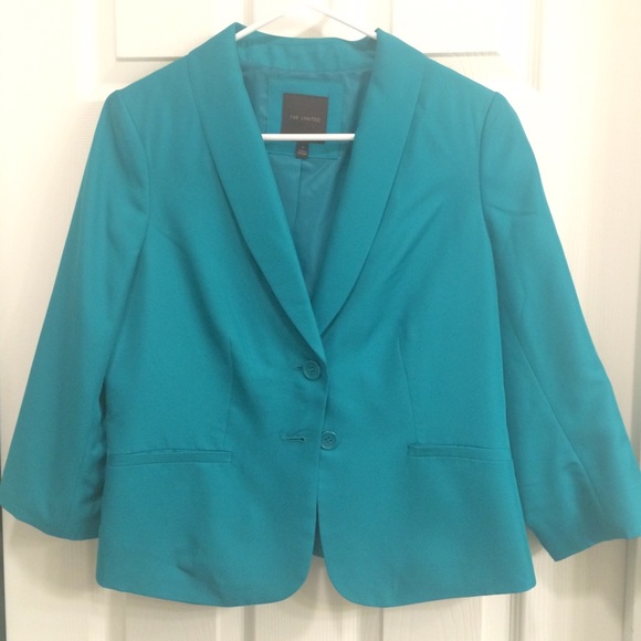 Green/teal The Limited blazer/jacket size small