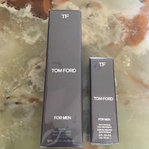 Tom Ford Men's facial moisturizer and eye cream