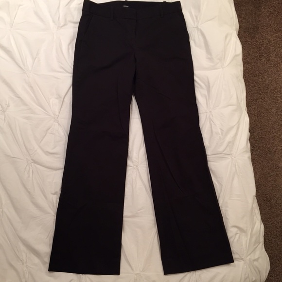 J. Crew Black Trouser Pants - 8